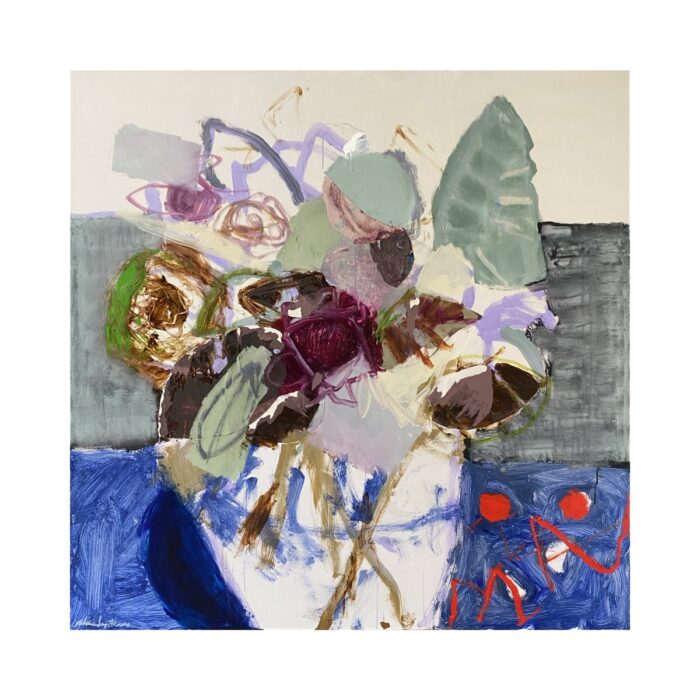SOLD - Old Crumbling Still Life and Table Cloth